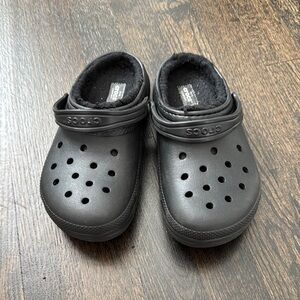 CROCS Black Slippers Comfortable Slip-On Shoes
